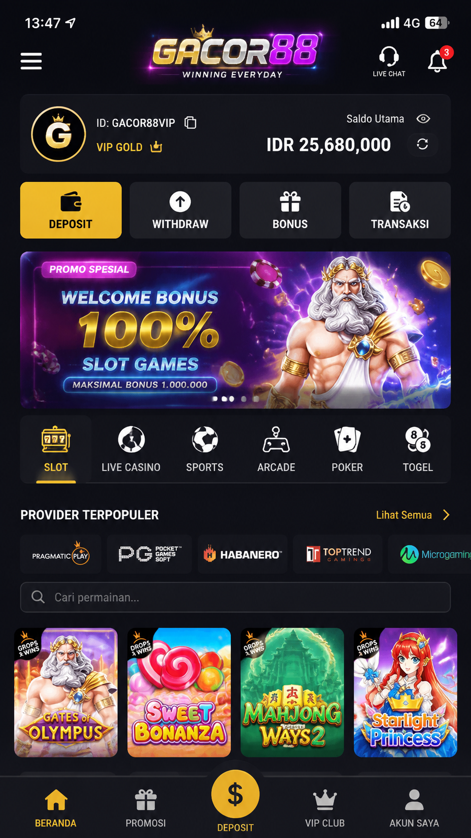 Screenshot 3 gacor88